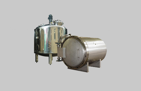 Various types of pressure vessels